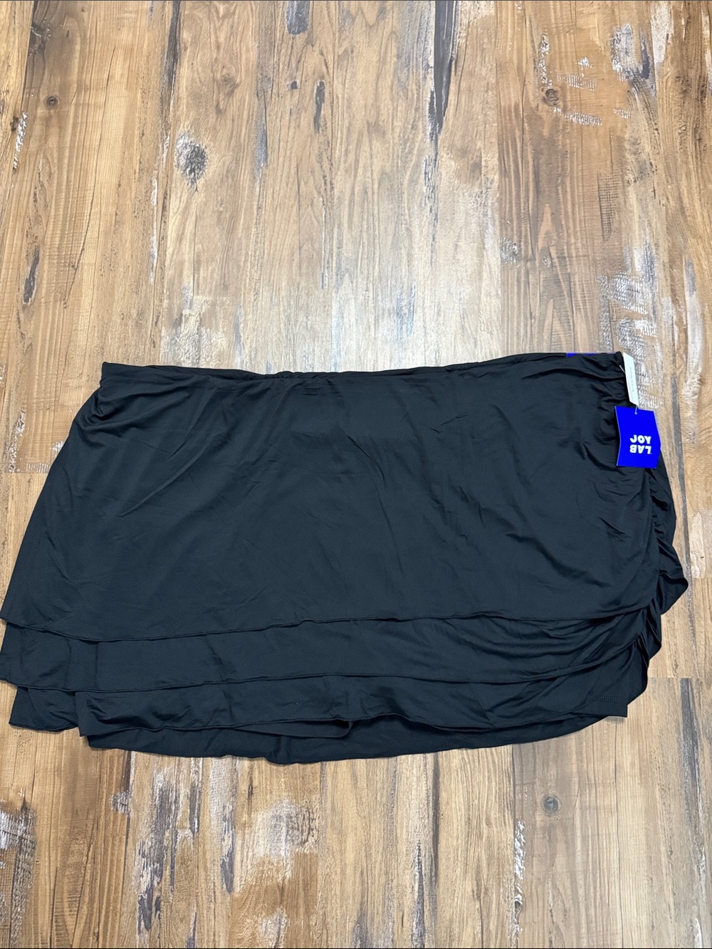 JoyLab Black Tiered Skort
